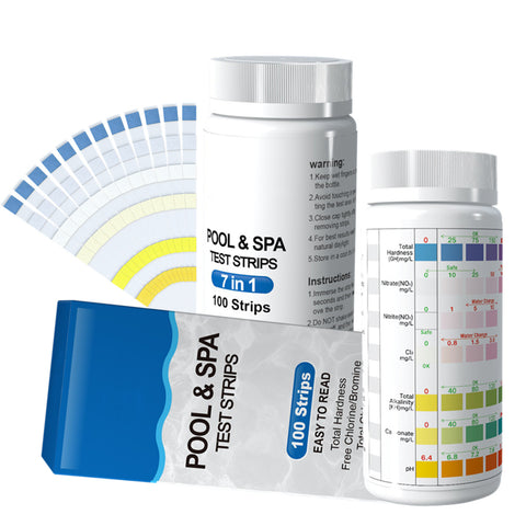 cozii 7 in 1 Pool Test Strips, Spa Testing Kits