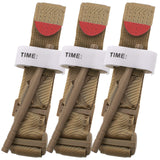 Cozii 3Pcs One-Hand Emergency Outdoor Tourniquets Khaki