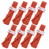 Cozii 8Pcs One-Hand Emergency Outdoor Tourniquets Orange