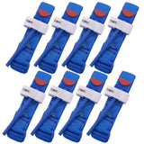 Cozii 8Pcs One-Hand Emergency Outdoor Tourniquets Blue