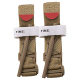 Cozii 2Pcs One-Hand Emergency Outdoor Tourniquets Khaki