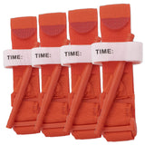 Cozii 4Pcs One-Hand Emergency Outdoor Tourniquets Orange